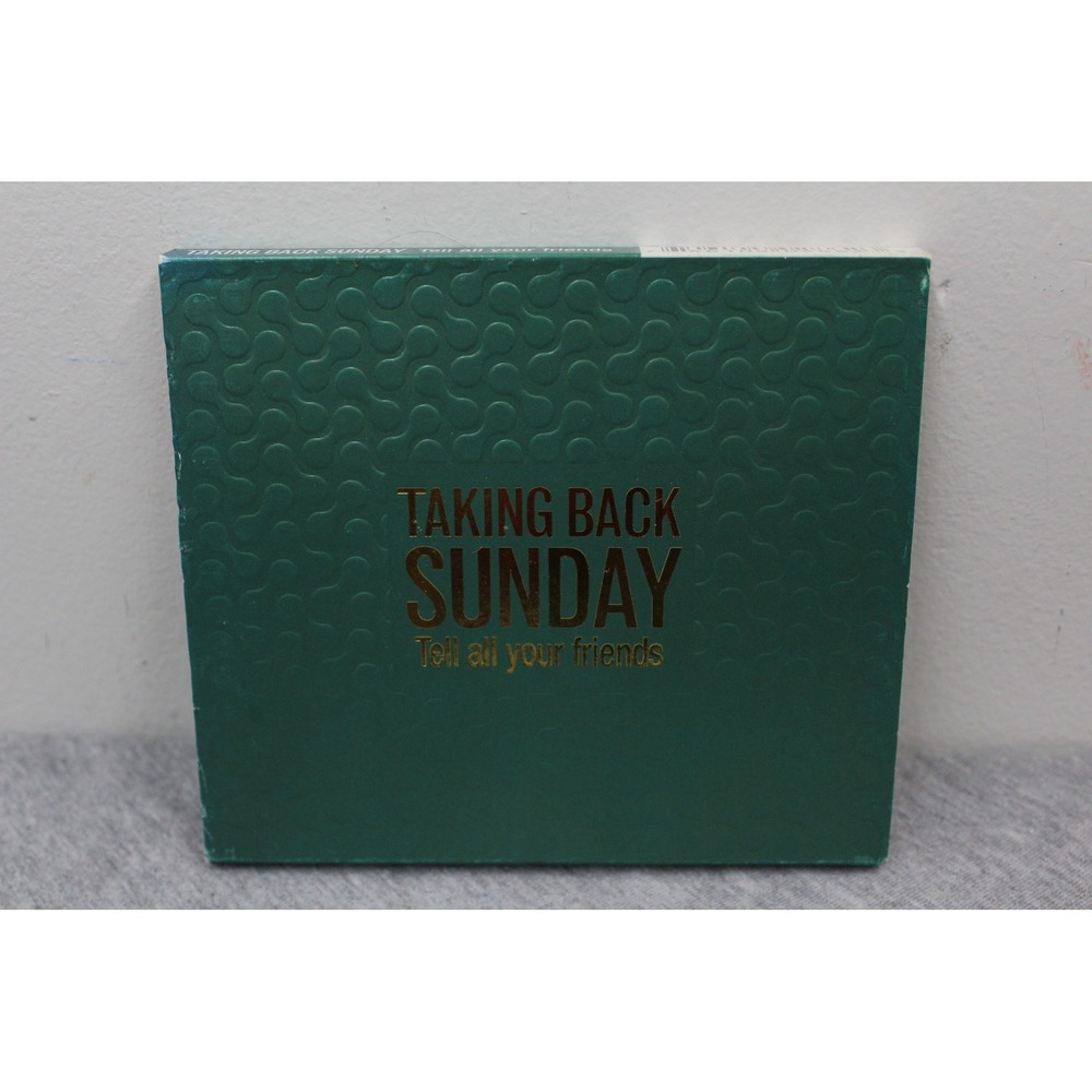 Victory Records Taking Back Sunday CD 2 Disc Set Tell All Your Friends Emo